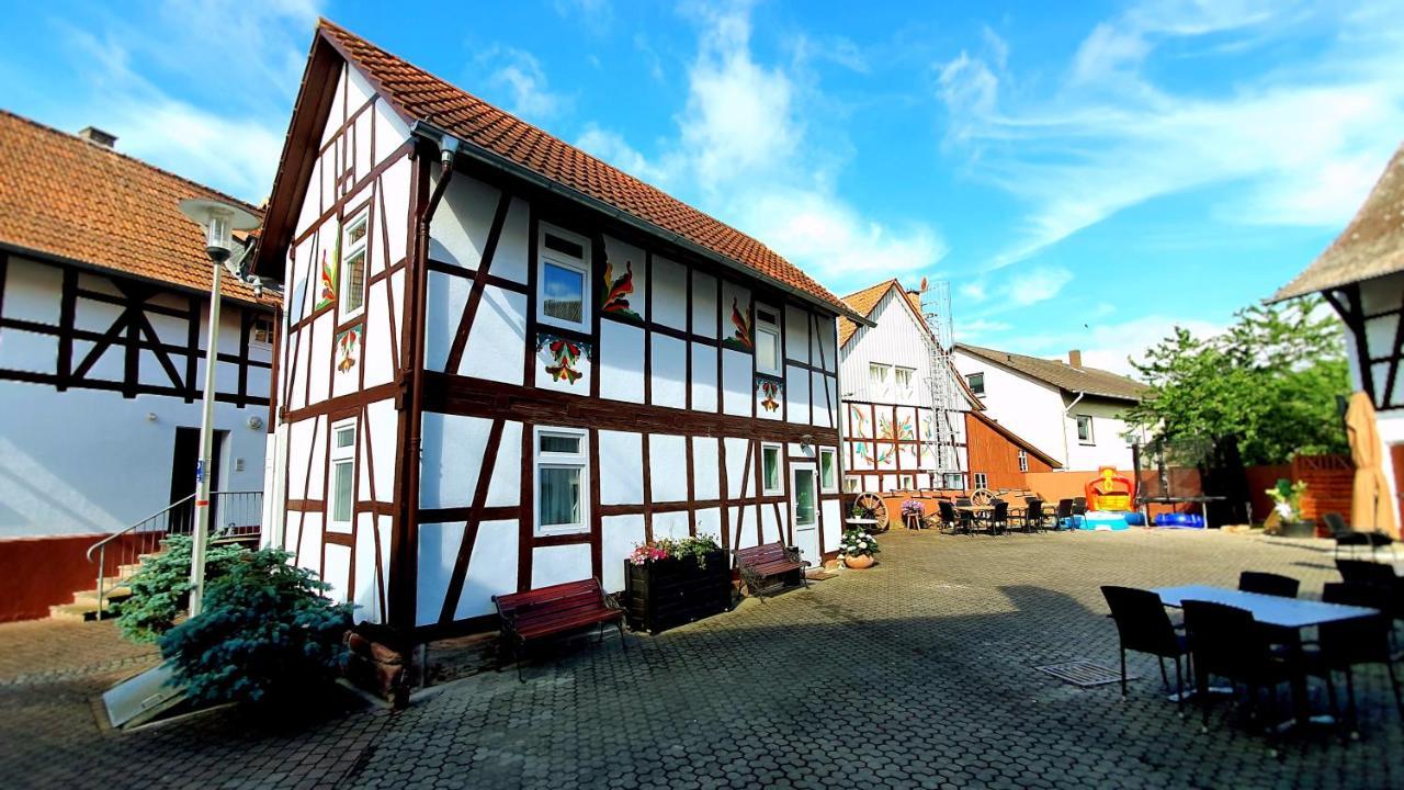 Zur Krone - Ferienhaus 1 Widdershausen Exterior photo