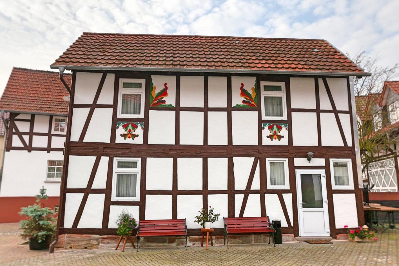 Zur Krone - Ferienhaus 1 Widdershausen Exterior photo